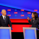 Kamala Harris, who took Joe Biden to task during a forceful debate-stage exchange in June, has come out to endorse him for the Democratic presidential nomination.